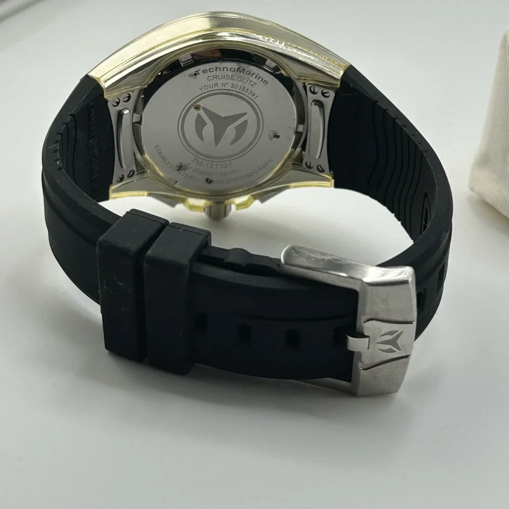 TechnoMarine Cruise Original Men's Watch - 45mm, Black (TM-121150)
